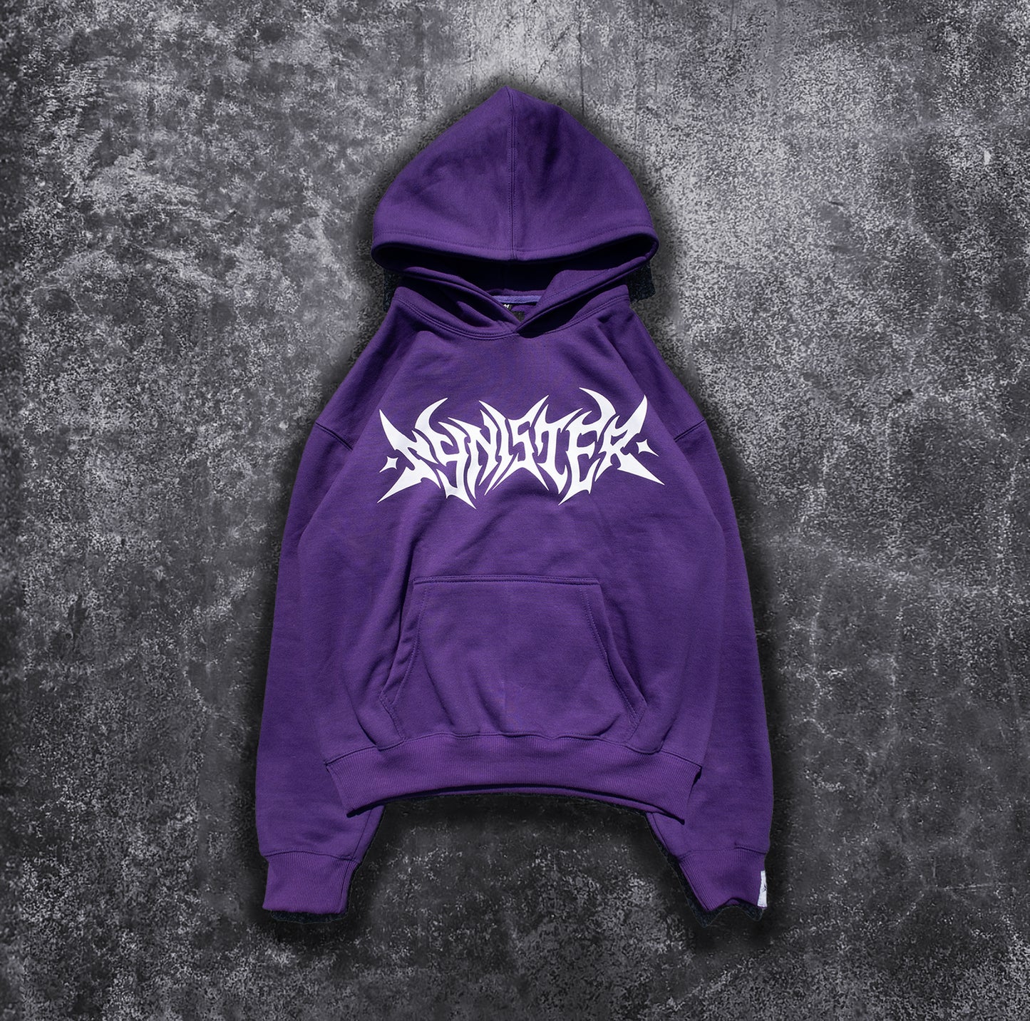 DEATH HOODIE (BLACK BROWN PURPLE GRAY)