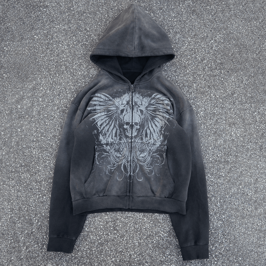 Rebirth Zip Up (Coal) [PRE ORDER] - SYNISTER