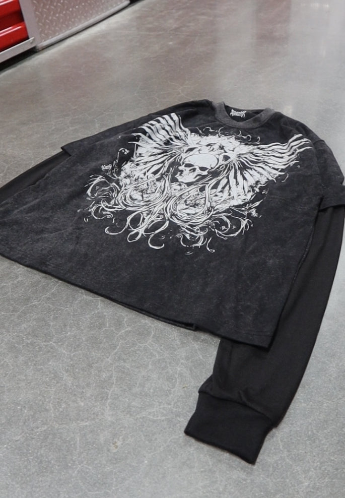 "REBIRTH" LONG SLEEVE SHIRT