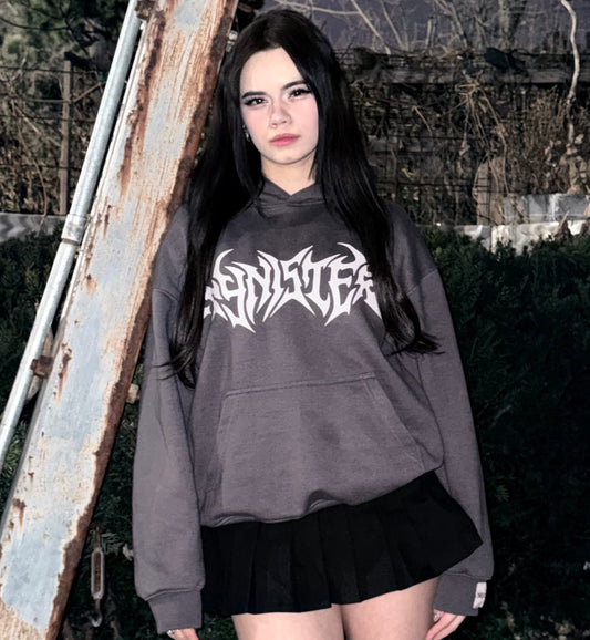 DEATH HOODIE (BLACK BROWN PURPLE GRAY)
