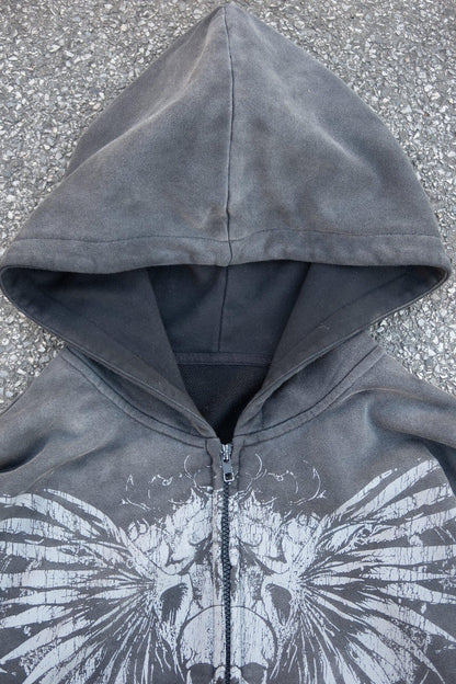 Rebirth Zip Up (Coal) [PRE ORDER] - SYNISTER