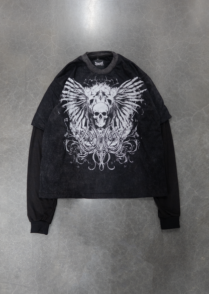 "REBIRTH" LONG SLEEVE SHIRT